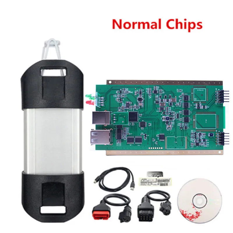 For Renault Can Clip V211 Full Chip CYPRESS AN2131QC AN2135SC Dialogys+Pin Extractor+Reprog OBD Scanner Car Diagnostic Interface