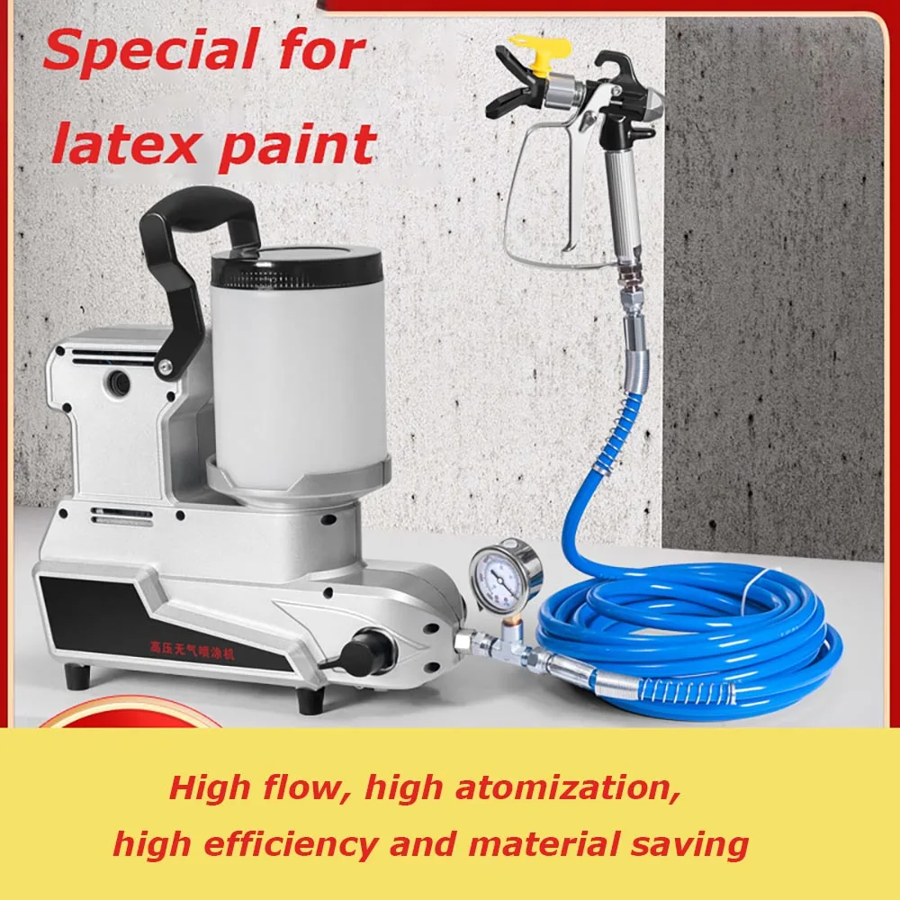 

Portable High Pressure DIY Tool Lightweight Electric Airless Latex Paint Sprayer