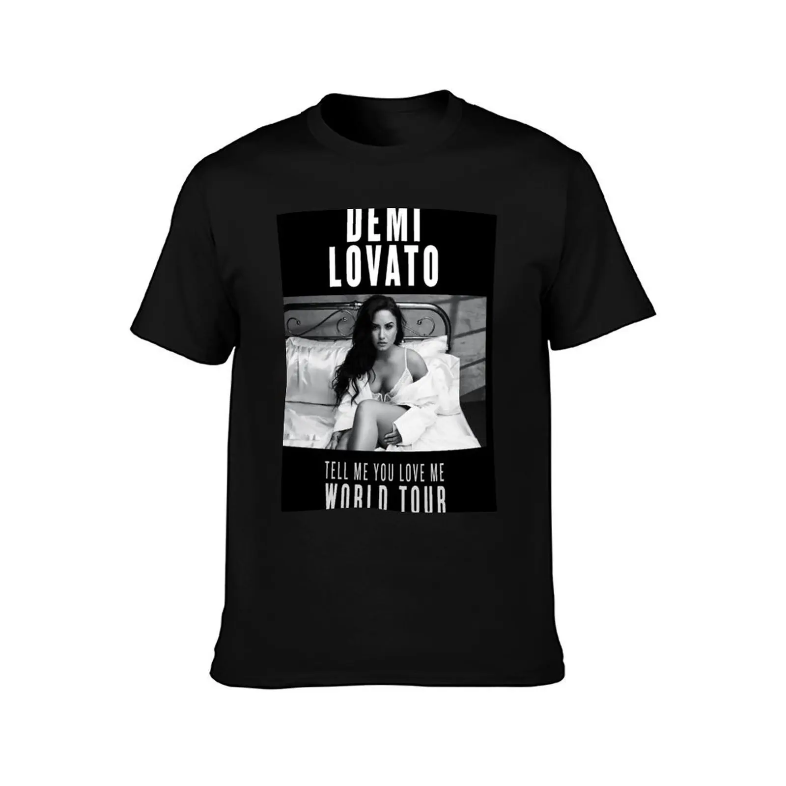 Tell Me You Love Me Tour - ملصق 1 تي شيرت أنيمي تي شيرت قطن تي شيرت رجالي