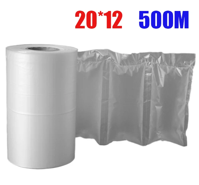 500M Buffer Air Cushion Machine Inflatable Bag Filled Airbag Package Shockproof Roll Film Bubble 20 * 10cm 20 * 15cm 20 * 20cm