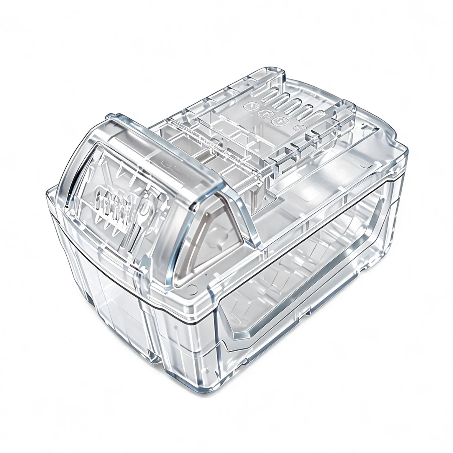 Werkzeugteile Transparentes Box-Kit für Milwaukee 18V Li-Ion Akku Gehäuse für M18 Lithium-Batterien Gehäuse Zellverbinder – Detail 7