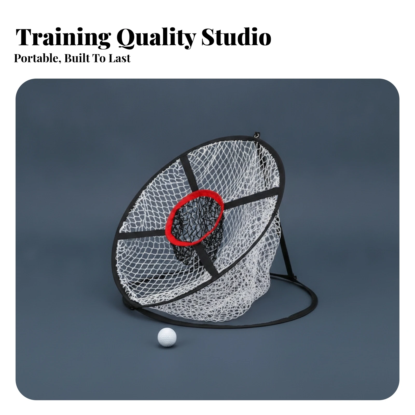 Portable Golf Chipping Net Sturdy Golf Chipping Net with Target Sleek Reinforced for Golfers, Home, Garage