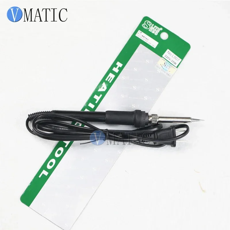 Free Shipping Internal Heating Soldering Iron 907 35W 220V Electronics Solder Tool Pencil Ceramic Heater Long Life Tip