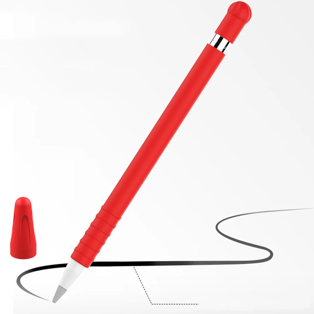 

Silicone Pen Case Stylus Drawing with Pencil Holder Pencils Sleeve for Business