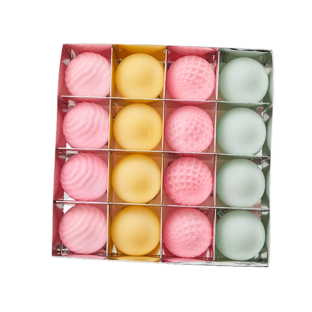 

16pcs 6cm Christmas Tree Ball Pendant Flocking Shatterproof Christmas Hanging Balls Reusable Xmas Tree Ornaments