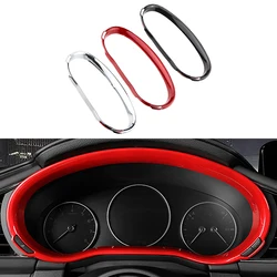 LHD Car Stickers for Mazda 3 Axela 2020 2021 2022 Instrument Panel Frame Cover Decoration Sticker ABS Trim Interior Acc.