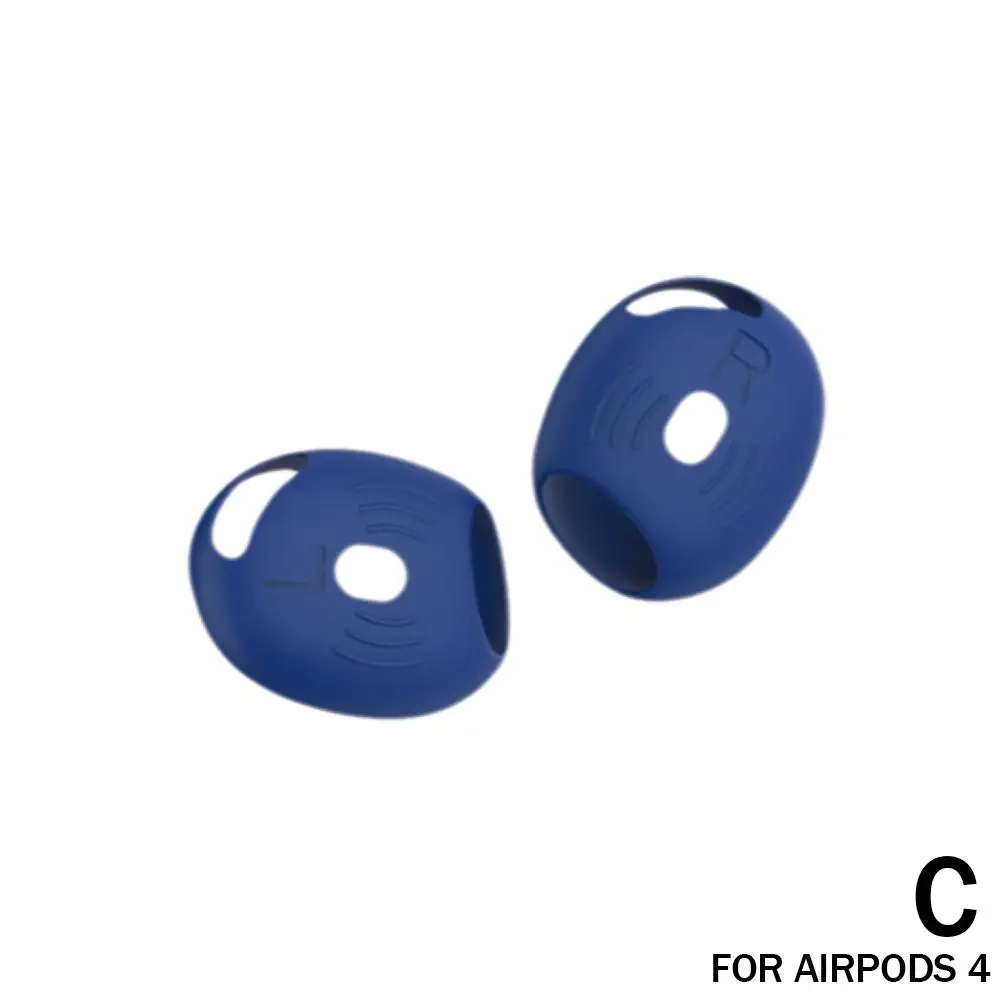 Silicone Tips For AirPods 4 Small Ear Tips Anti Slip Cover Earplugs Ear Caps Anti Fall Oil Proof Headphone Eartips Q1T7