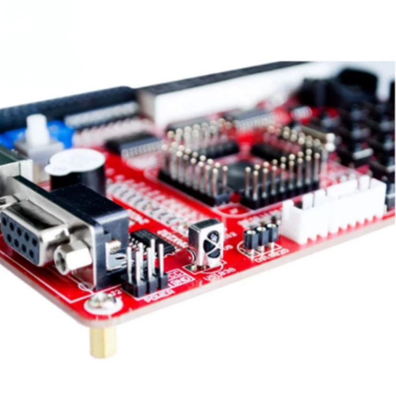 Плата разработки микроконтроллера AVR ATMEGA128, макетная плата, обучающая плата, экспериментальная плата