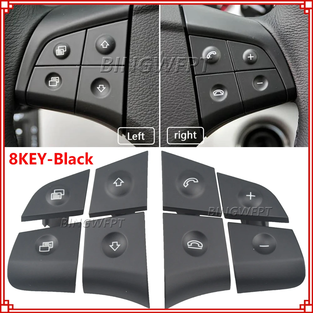 

Для Mercedes Benz W164 W245 W251 ML GL300/350/400/450 2006-2009 новый переключатель на руле, кнопки управления телефоном