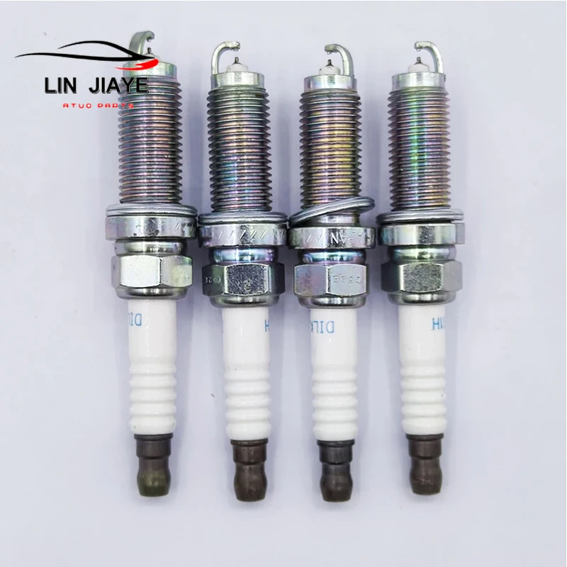 4/8PCS New 22401-1VA1C DILKAR7D11H Dual Iridium Spark Plug For Nissan Rogue 2.0L 2017 X-TRAIL QASHQAI 22401 1VA1C