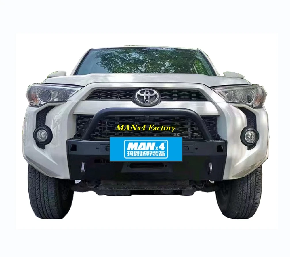 Deluxe 4 Runner Steel Front Bumper Bull Bar Nudge Bar For 4Runner 2014+