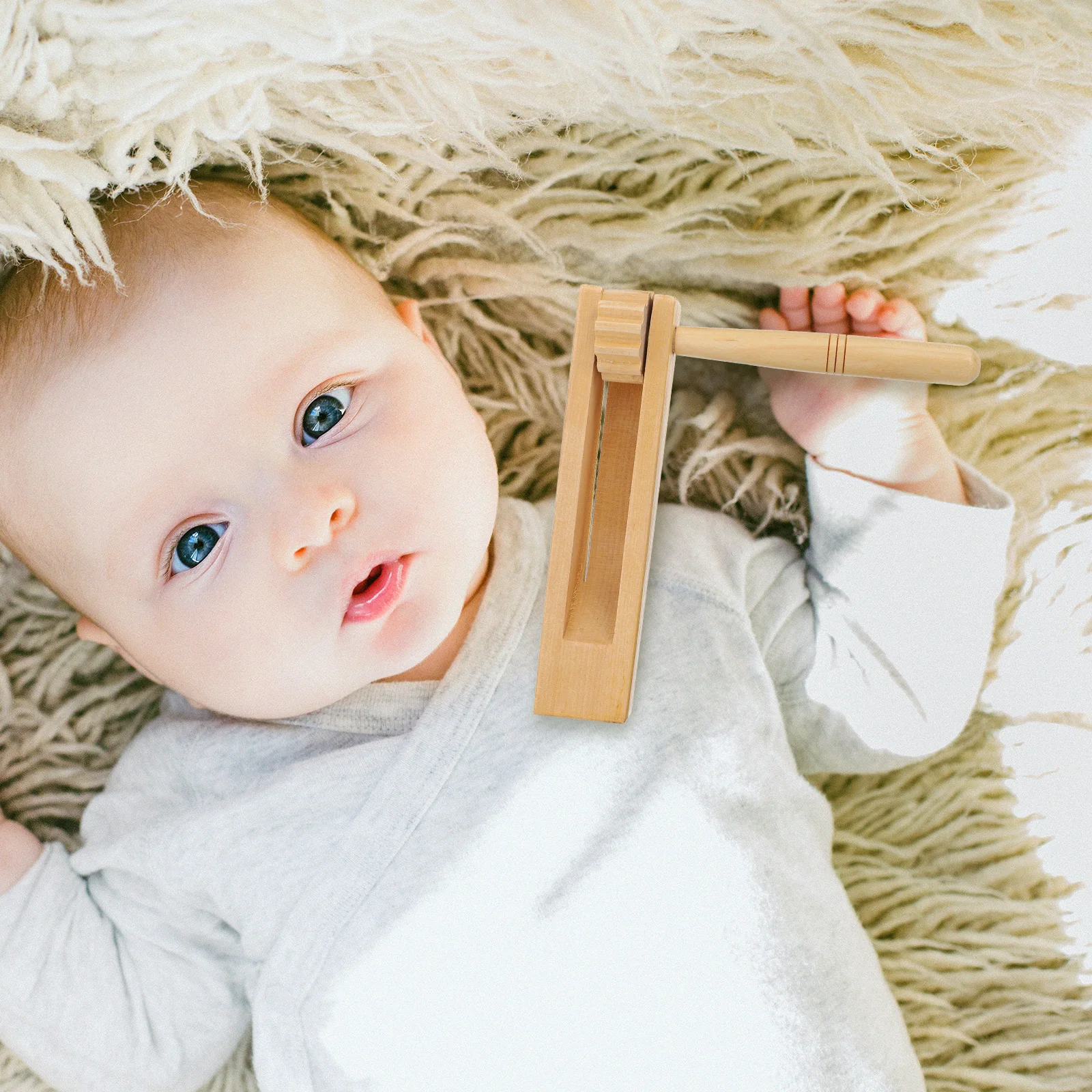 Pomoc dydaktyczna do nauki gry na kastanetach dla dzieci, zabawki muzyczne dla dzieci, drewniane instrumenty dla niemowląt