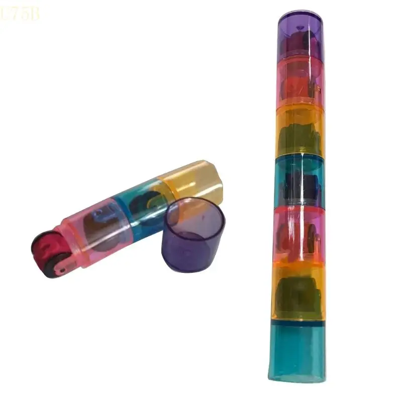 

U75B Preschool Toy Learning Cartoon DIY Roller Drawing Diary Tool Kids Pad Gifts