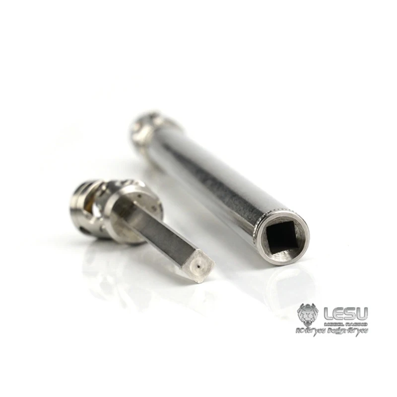 Lesu Metal 165-205Mm Cvd Drive Shaft Spare Parts For 1/14 Rc Diy Tamiyaya Tractor Truck Hydraulic Man Toucan Car