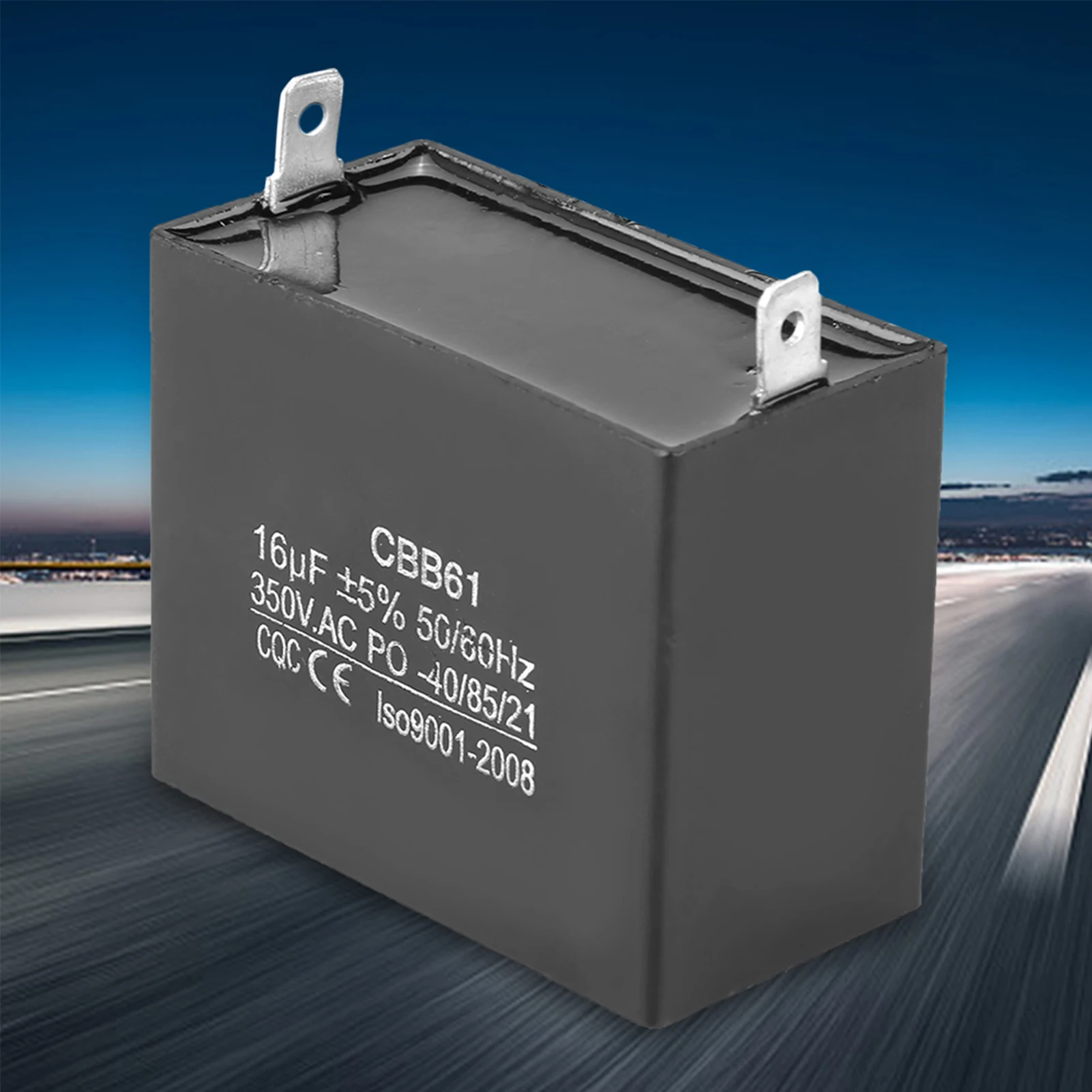 CBB61 Motor Running Starting Capacitor Generator  350V AC 16uF 50/60Hz CBB61 Start Capacitor