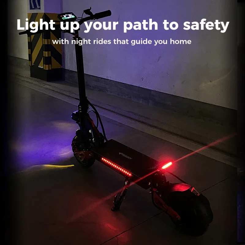 FREEBOY J15MAX Elektroroller für Erwachsene 48V18Ah Akku E-Scooter 10-Zoll Offroad-Reifen Faltbarer Allterrain-E-Scooter – Detail 7