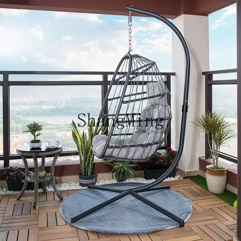 CL  Cotton Rope Hanging Basket Swing Hanging Orchid Cradle Indoor Balcony Hammock