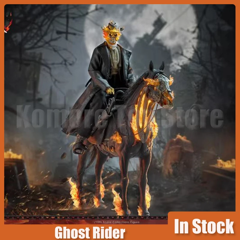 

Thunder Toys Ghost Rider Movie Figure Hellranger Action Figurine Gk Statue Figurine Model Doll Collection Room Decora Desk Toys