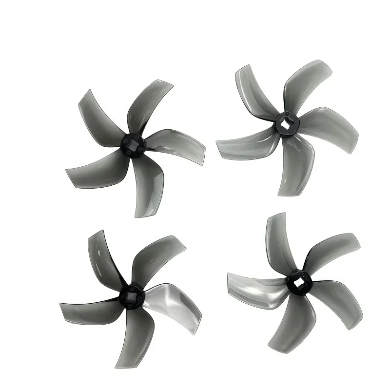 ใบพัด GEMFAN D76-5 ขนาด 3 นิ้ว 5 ใบพัด สำหรับโดรน FPV แบบทรัสเวอร์ ประสิทธิภาพสูง ทนทานต่อแรงกระแทก ใบพัดแบบบวกและลบ