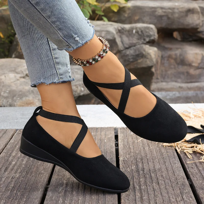 walking dress shoes ladies Women's Genuine Leather Lace-Up Flat Oxfords Comfortable Round Toe Soft Sole Driving Business Breathable Non Slip Nurse Casual Shoes (Black,4.5) Propét Wallis is more than just footwear Walk Easy Walking Shoe |
