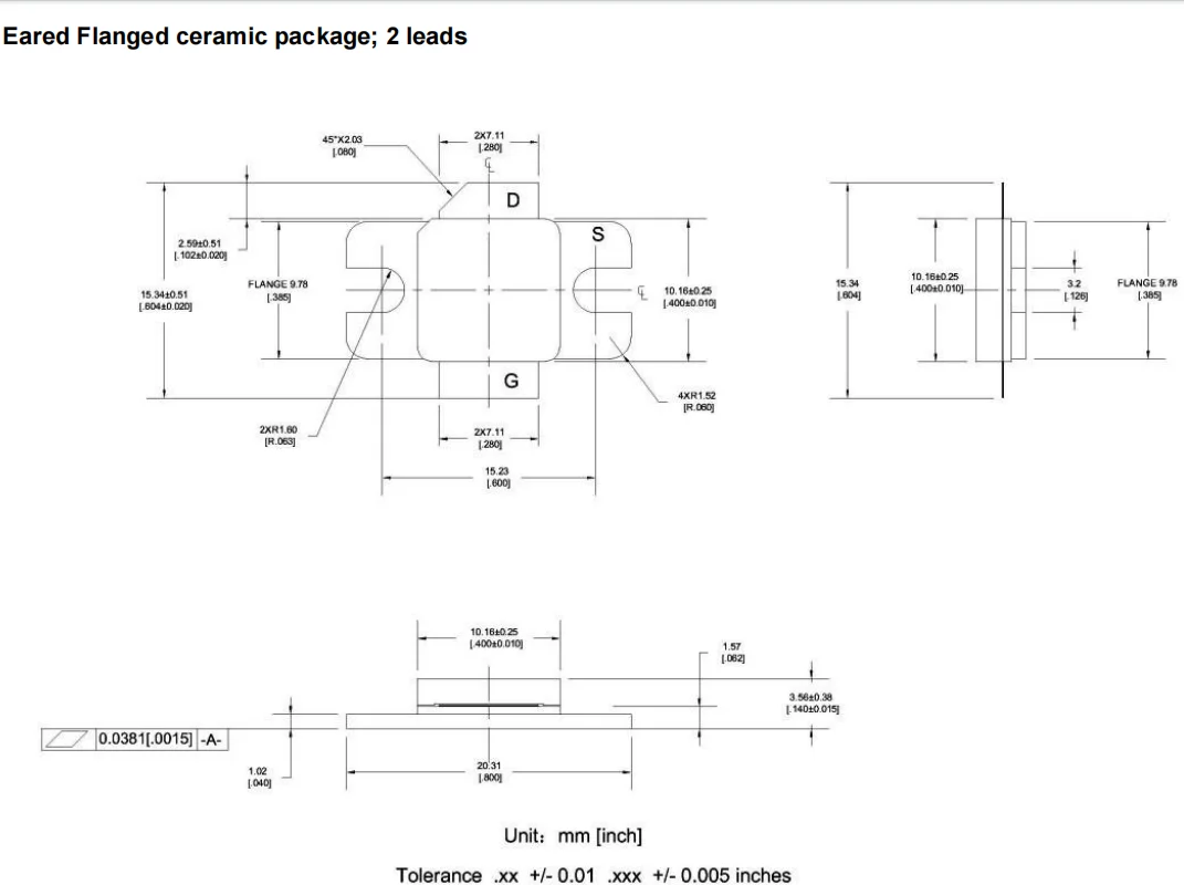 1pcs-yp241847-25ghz-50w-ldmos-power-amplifier-for-2300mhz-2500mhz-28v-18db-gain