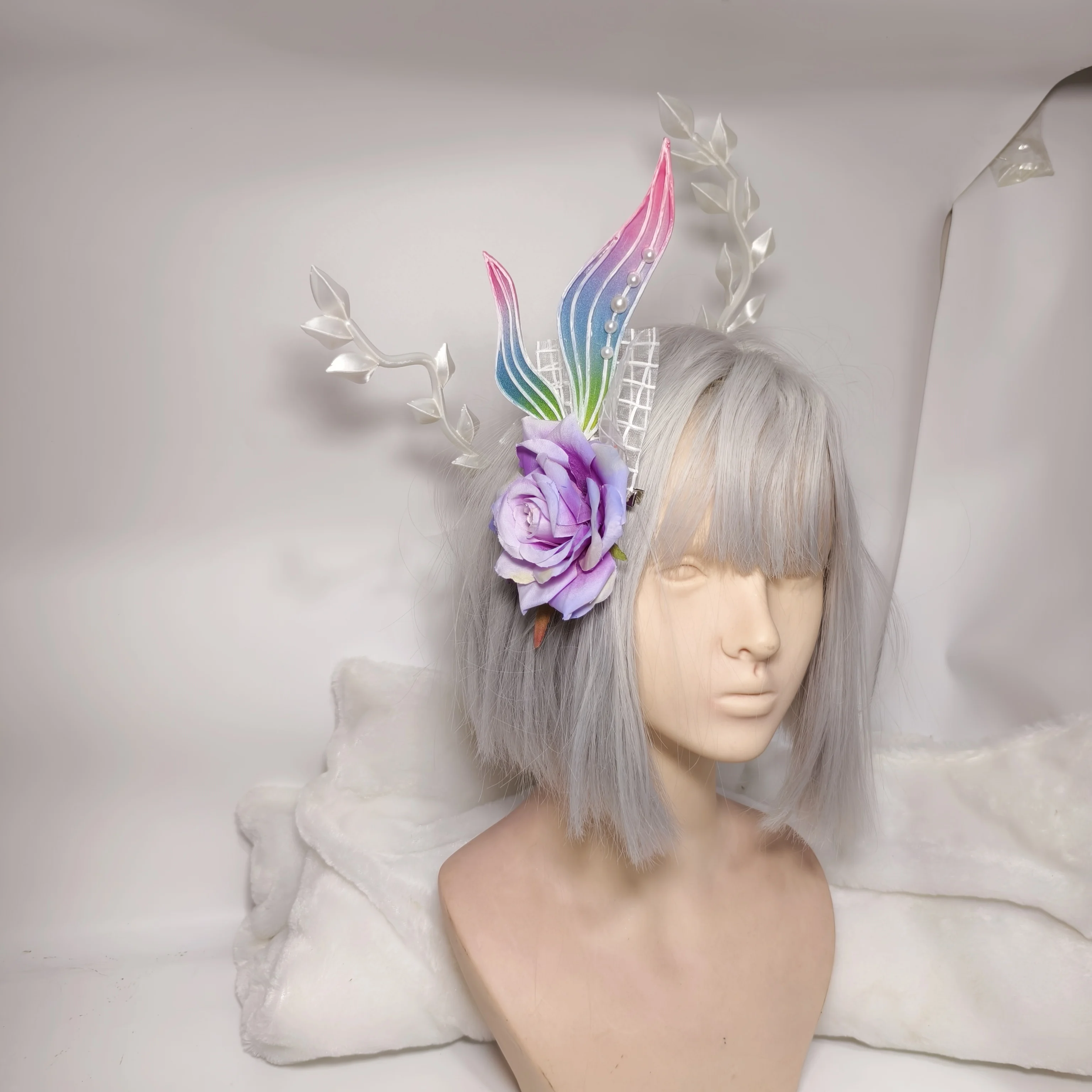 Game Honkai: Star Rail Cyrene Cosplay Prop Headwear Ripples of Past Reverie Halo Props For Hallowmas Party Adult Women Men