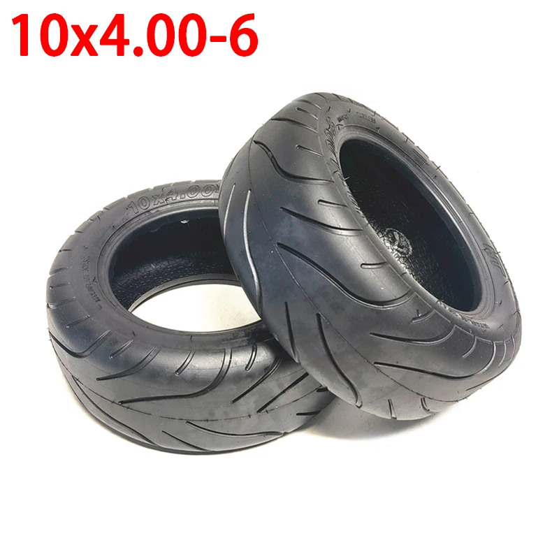 

10x4.00-6 Tubeless Tire for Mercane MX60 Electric Scooter Mini Motorcycle 10 Inch Thickened Road Vacuum Tyre Accessories