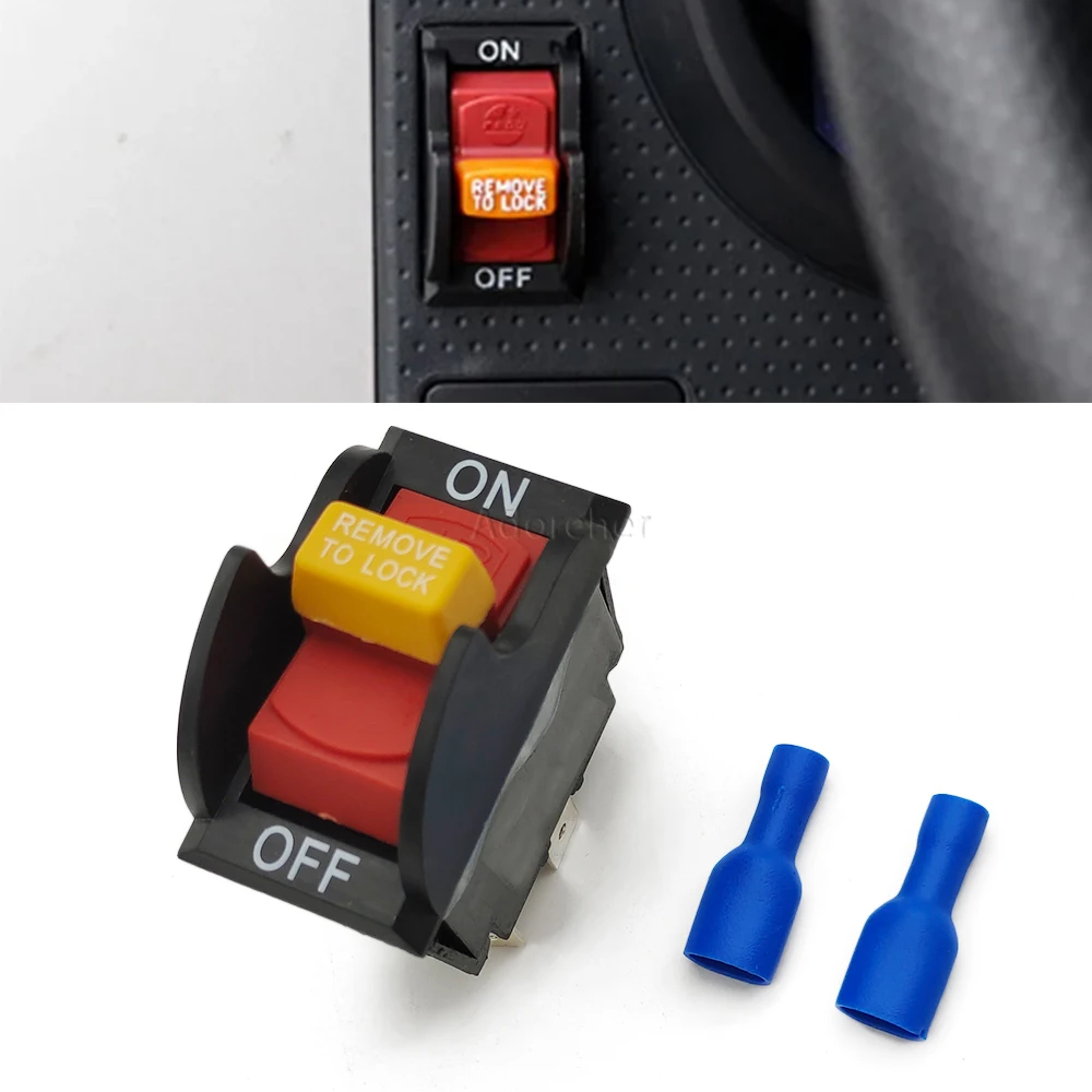 4 Pins 125V/250VAC 20A/12A Industrial Electric Key Switch on Off Operated Switches  for Toyota FJ CRUISER LC95