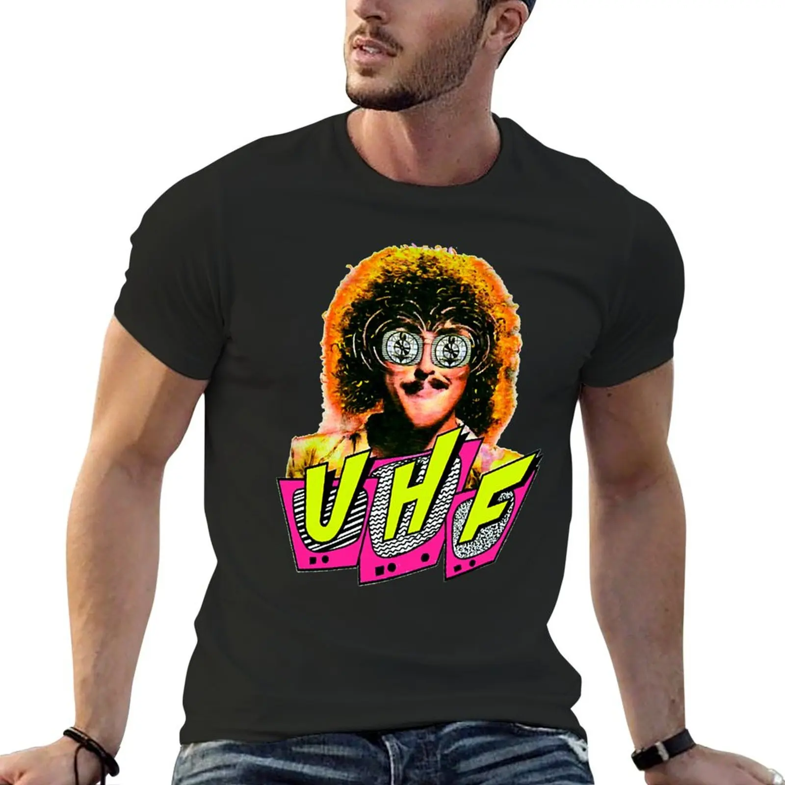 Weird Al Yankovic T-Shirt oversized graphic tee quick drying blanks man t shirt mens t shirts pack