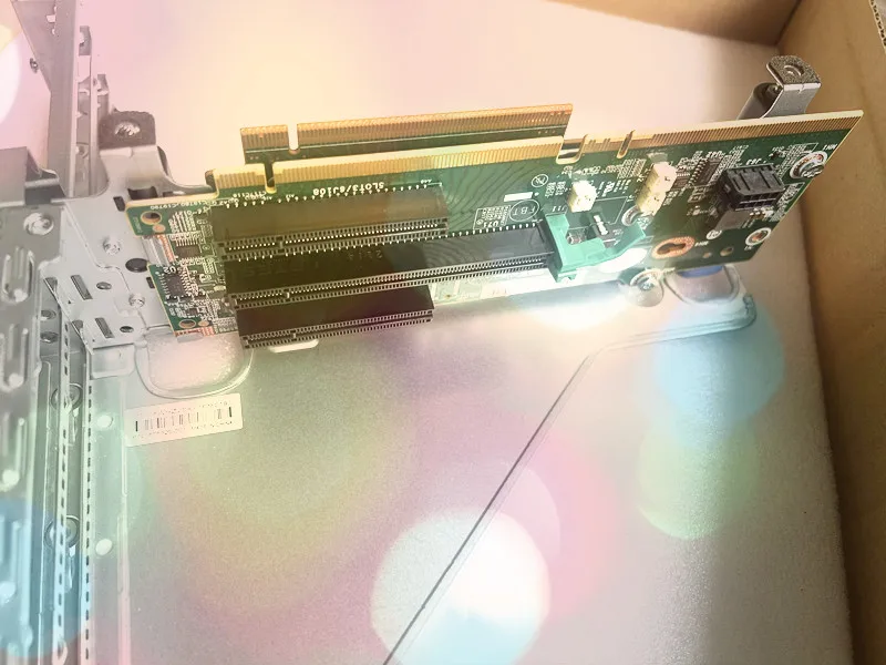 FOR HPE DL38X GEN10 X8/X8/X8 1-PORT 2 NVME SLIMSAS RISER 875086-001 875062-001