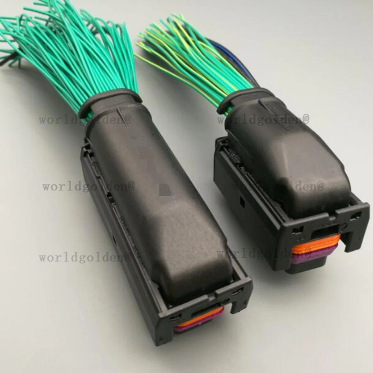 81P 40P Auto Ignition Wiring Harness Electrical Connector 038906379B 0-1355172-1 AC Assembly Car Waterproof ECU Connector