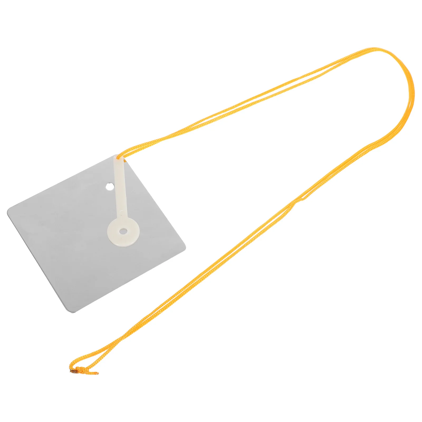 مرآة إشارة البقاء المحمولة عالية عاكسة مع حبل للإنقاذ في حالات الطوارئ والمشي لمسافات طويلة والتخييم والتجديف وحقيبة الظهر