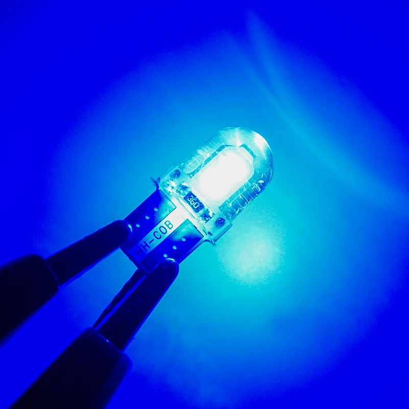 10/20/50 قطعة T10 سيليكون ضوء W5W LED أضواء تصفية السيارة عرض مصباح COB القراءة مصباح لوحة ترخيص LED مصباح أسعار الجملة #6