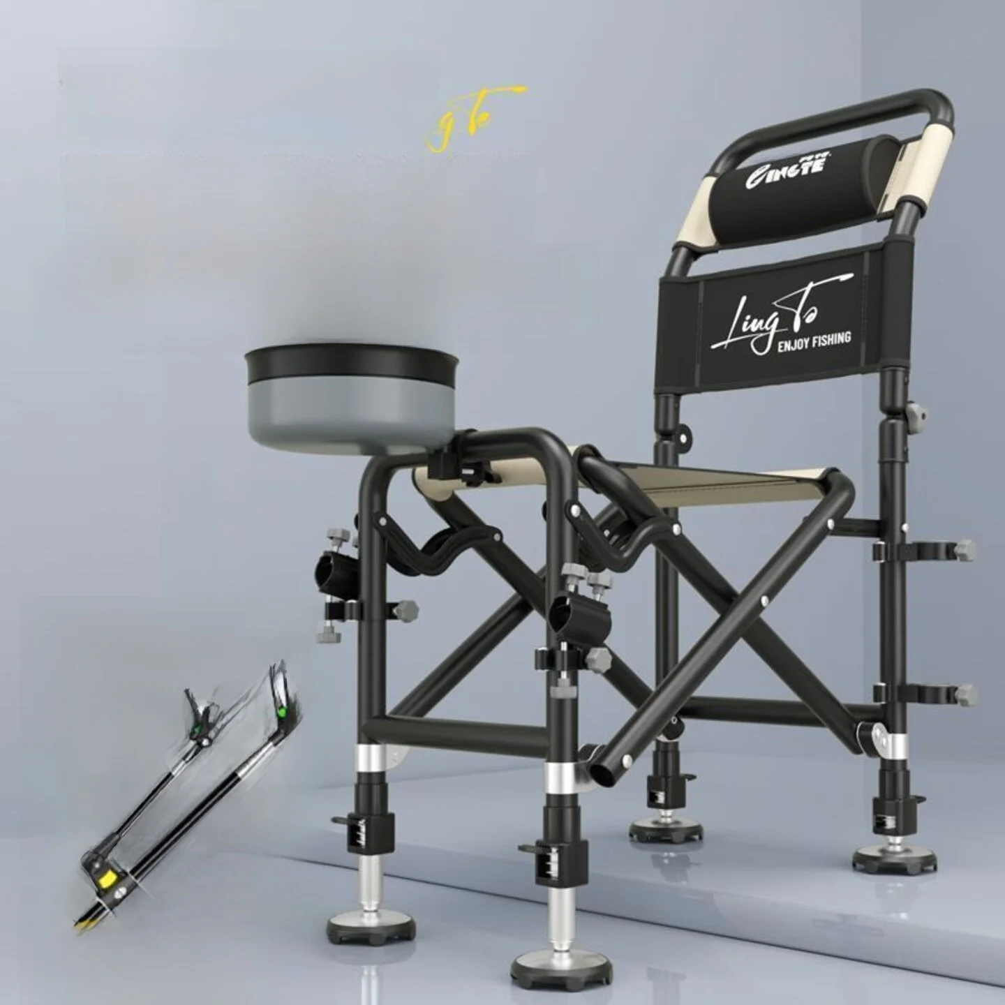 portable-fishing-chair-multi-functional-knight-fisherman's-stool-lie-down-or-sit-any-terrain-fishing-gear-outdoor-equipment