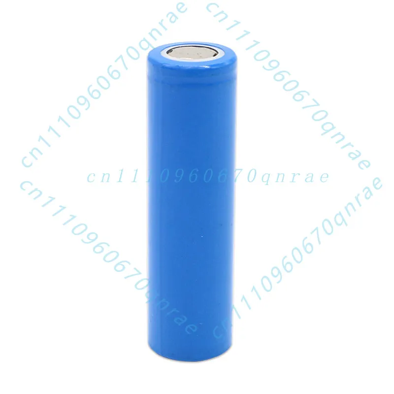 10Pcs 18650 lithium battery flat head pointed 1800mAh for power bank electric toy neck fan rechargeable battery