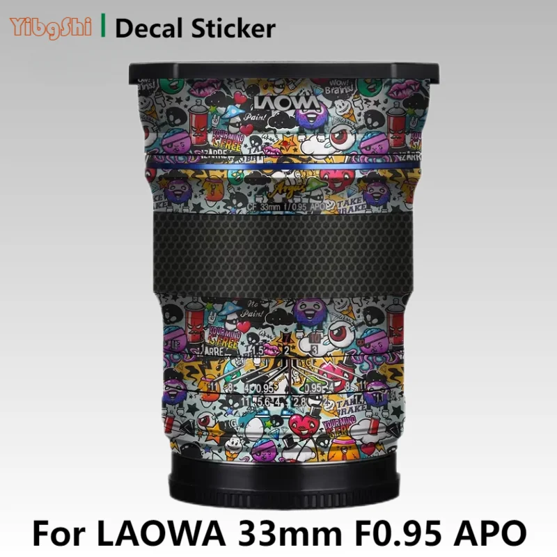 For LAOWA CF Argus 33mm F0.95 APO Anti-Scratch Camera Lens Sticker Coat Wrap Protective Film Body Protector Skin