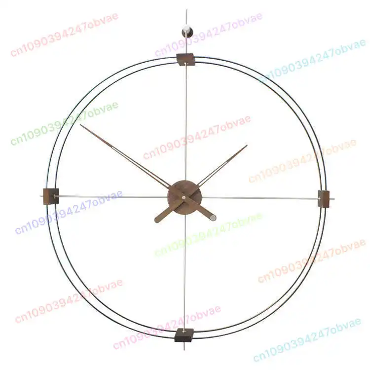 

Nordic modern minimalist Spanish wall clock Internet celebrity personality creative fashion living room dining room atmosphere