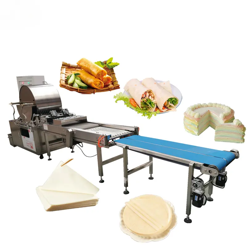 Automatic Pancake Maker For Spring Rolls, Lumpia, And Pastries.