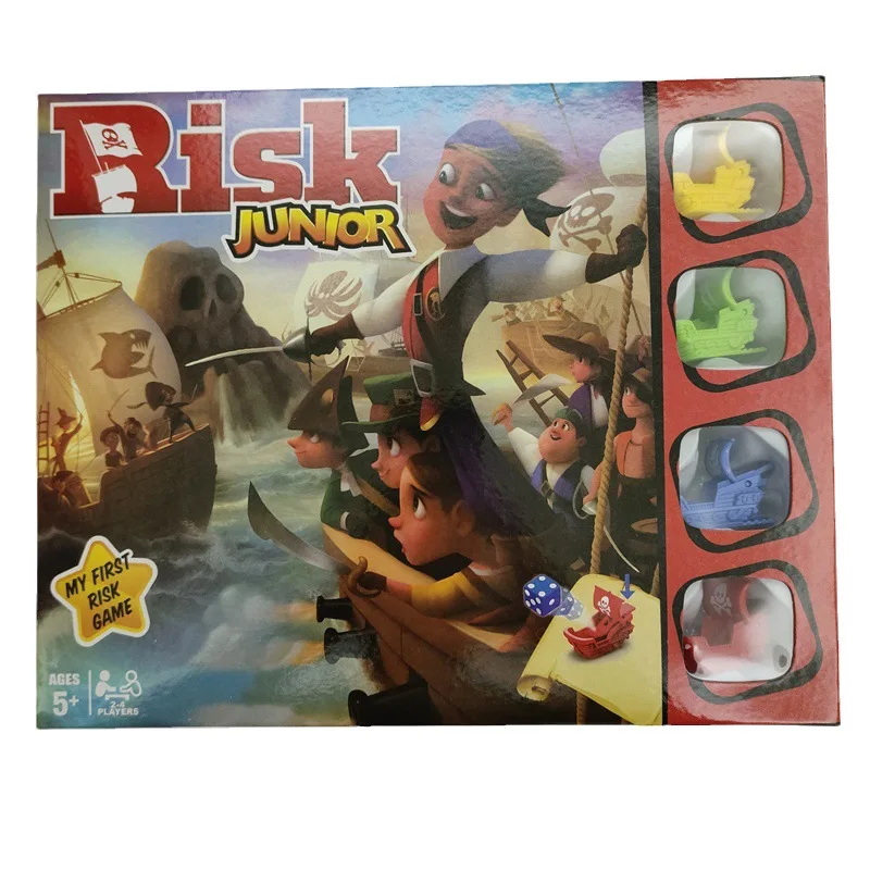 Interactive Classic RISK Board Card Game for Family Fun and Strategy Exploration