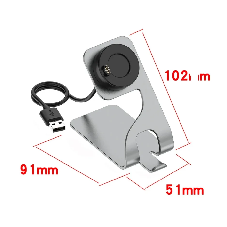 Supporto caricabatterie per Garmin Venu 3S e Fenix 7X Cavo di ricarica/Vivoactive 3 4 4S Cavo dock per Fenix 5 5X Plus 6 6X 6s/Instinct2