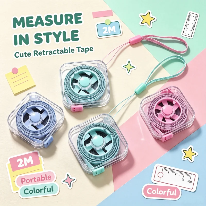 4개입 미니 접이식 소프트 줄자 2M/6FT 이중 인치 - Sewing Gauge Ruler 리뷰 및 가격