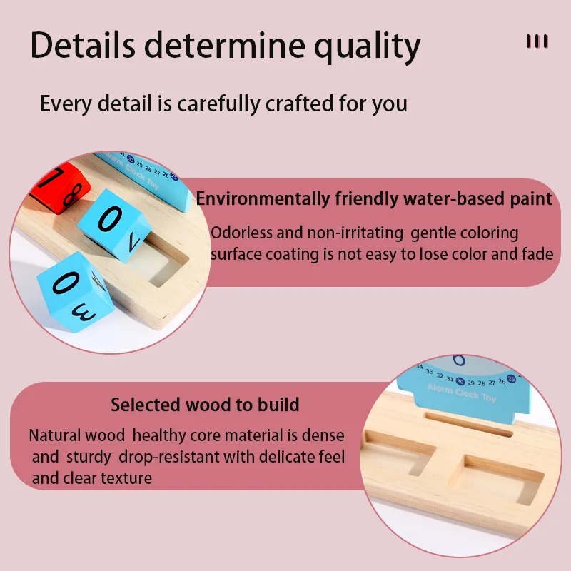 أدوات تعليمية على مدار الساعة للأطفال، ألعاب تعليمية، إدراك تعلم وقت رياض الأطفال، هدية تنوير الطفل