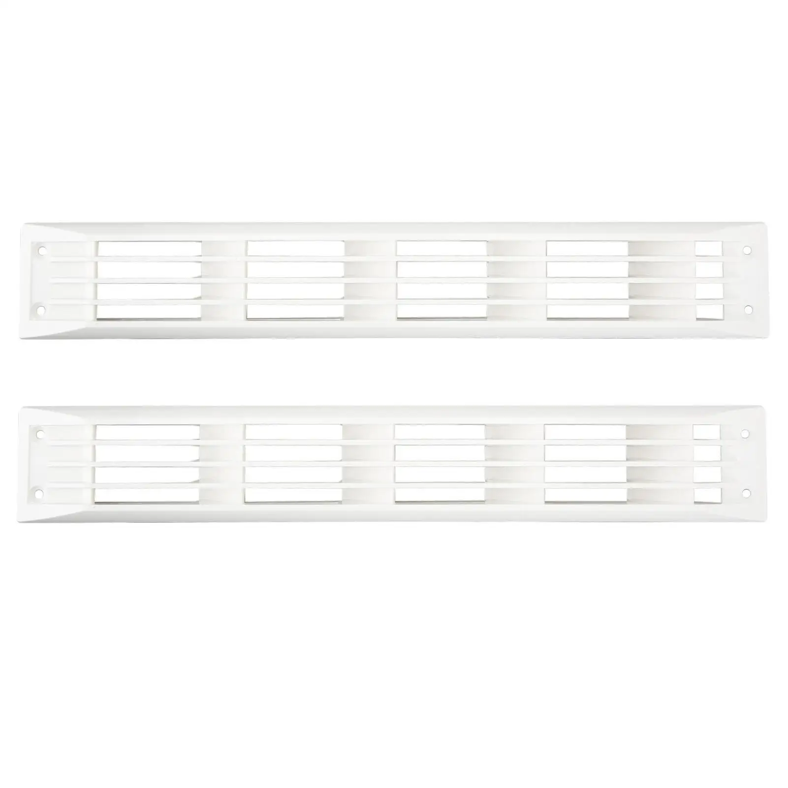 

2 Pcs Rectangle Vent Cover White for caravan RV Yacht Marine Air Ventilation Accessories