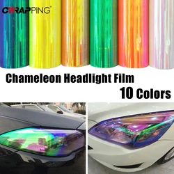 Car Light Film Chameleon Dyeing Film Motorcycle Light Decorative Headlight Tail Light Fog Brake Light Creative Protective Film