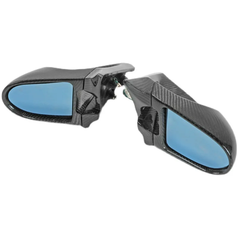 

Подходит для Nissan 370Z Demon Z34, детали для модификации из углеродного волокна, левые и правые электрические зеркала заднего вида Bullet Rev