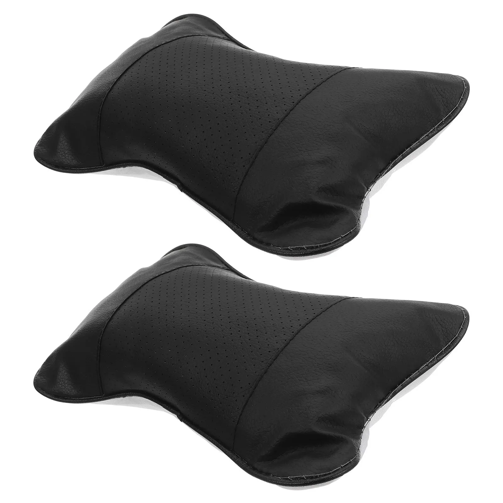 2 قطعة وسادة رقبة السيارة مريحة دعم مريح لسائق مقعد السيارة وسادة الرقبة مسند الرأس رحلة السفر #5