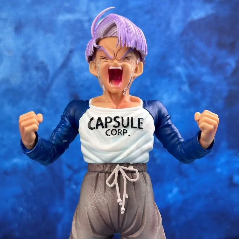 Anime Dragon Ball Z Trunks Figure Super Saiyan Trunks Statue Replacement Light Head Pvc Action Figures Collection Model Toys view 2
