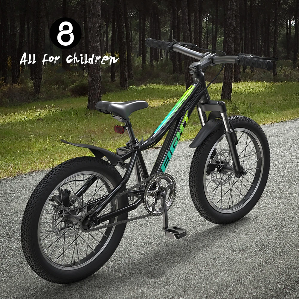 Bicicleta de Montaña todoterreno ligera de 20 pulgadas y 7 velocidades, bicicleta de alta calidad para cumpleaños y Navidad, regalo favorito para niños y niñas