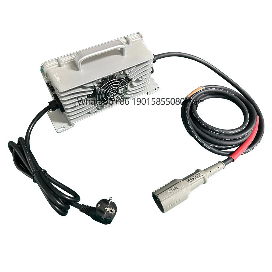 

Off Board 36V 48V 60V 72V Club Car Golf Cart Battery Charger With Rubber DC Cord Grey 3 Pin Plug