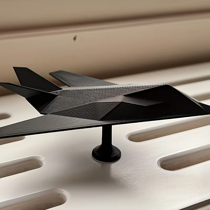 F-22 Raptor-Like Stealth Fighter Jet Model Durable Plastic Military Aircraft Ornament